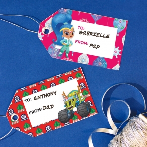 Decorate with Gift Tags