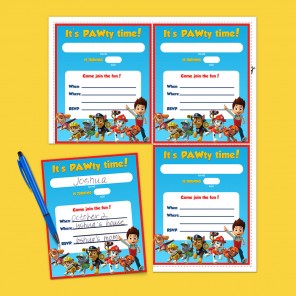 PAWty Invitations