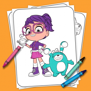 Abby Hatcher Coloring Pages