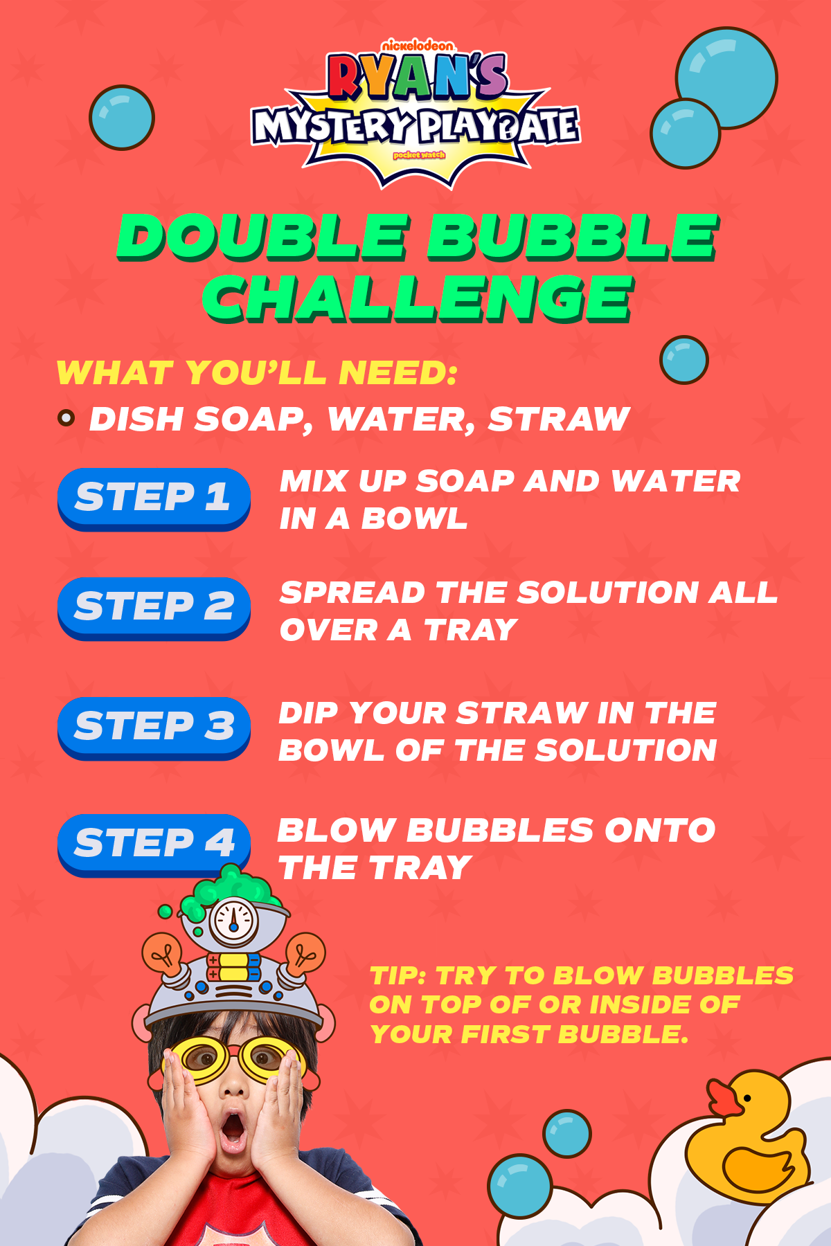 Ryan's Mystery Playdate Double Bubble