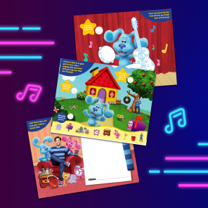 Blue's Clues & You! Activity Poster 